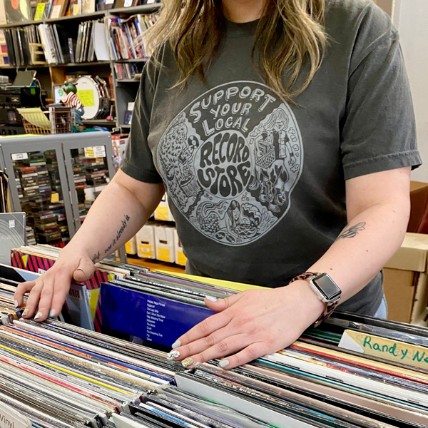 Support Your Local Record Store Tee
