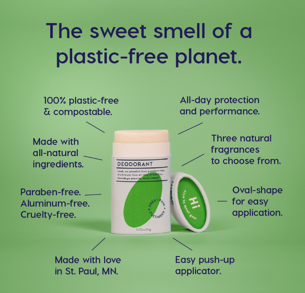HiBAR - HiBAR Deodorant Fresh Rain + Cucumber