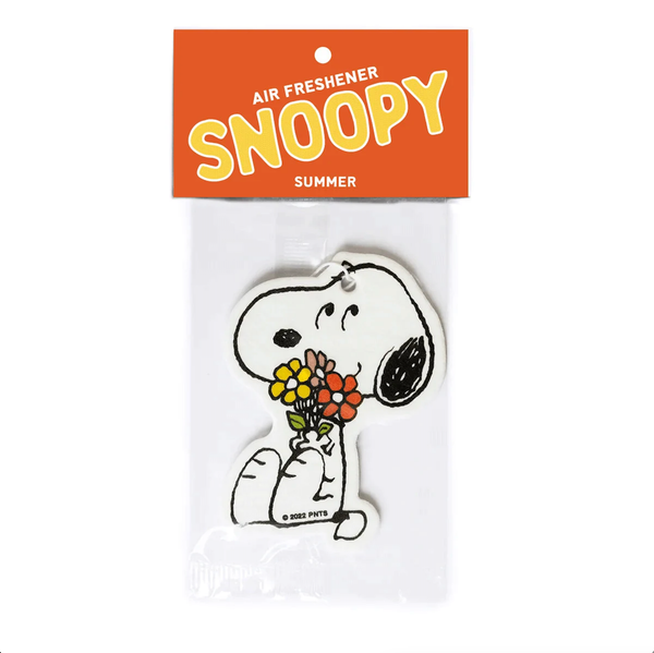 Three Potato Four - 3P4 x Peanuts® - Snoopy Flower Bouquet Air Freshener