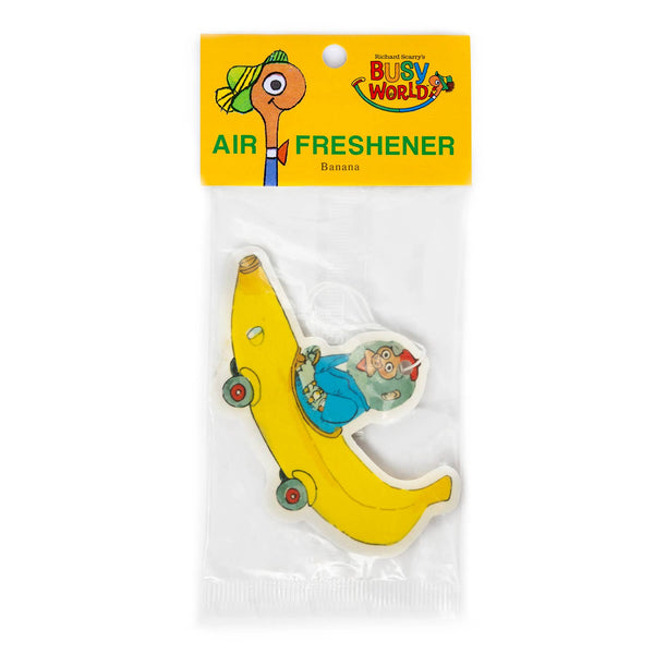 Three Potato Four - 3P4 x Richard Scarry® - Banana Car Air Freshener