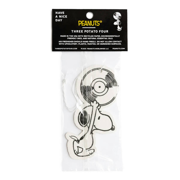 Three Potato Four - Greatest Hits x Peanuts® - Snoopy Record Air Freshener