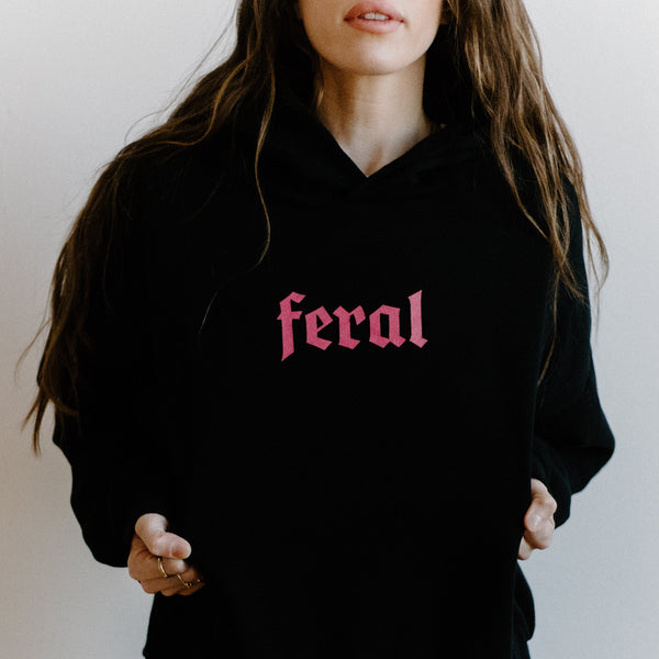 Metal Feral Women's Hoodie