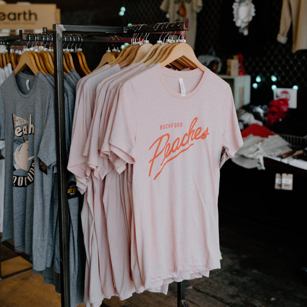 Rockford Peaches Script Tee