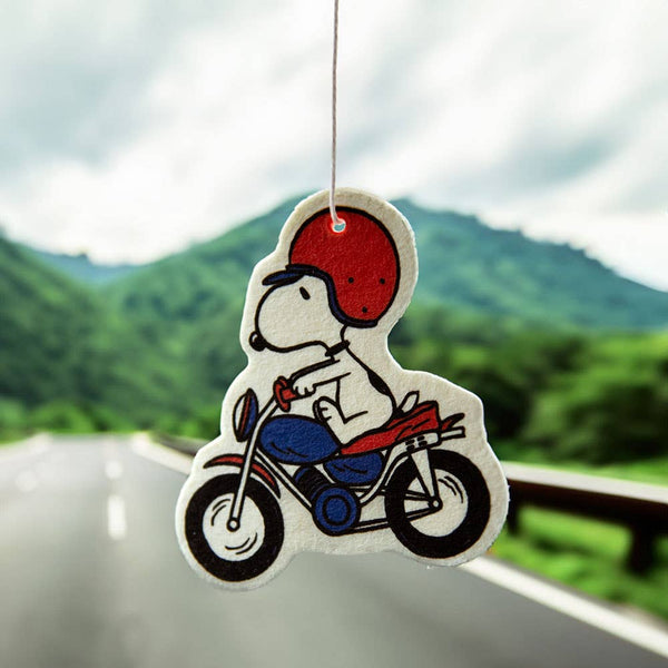Three Potato Four - 3P4 x Peanuts® - Snoopy Motorcycle Air Freshener