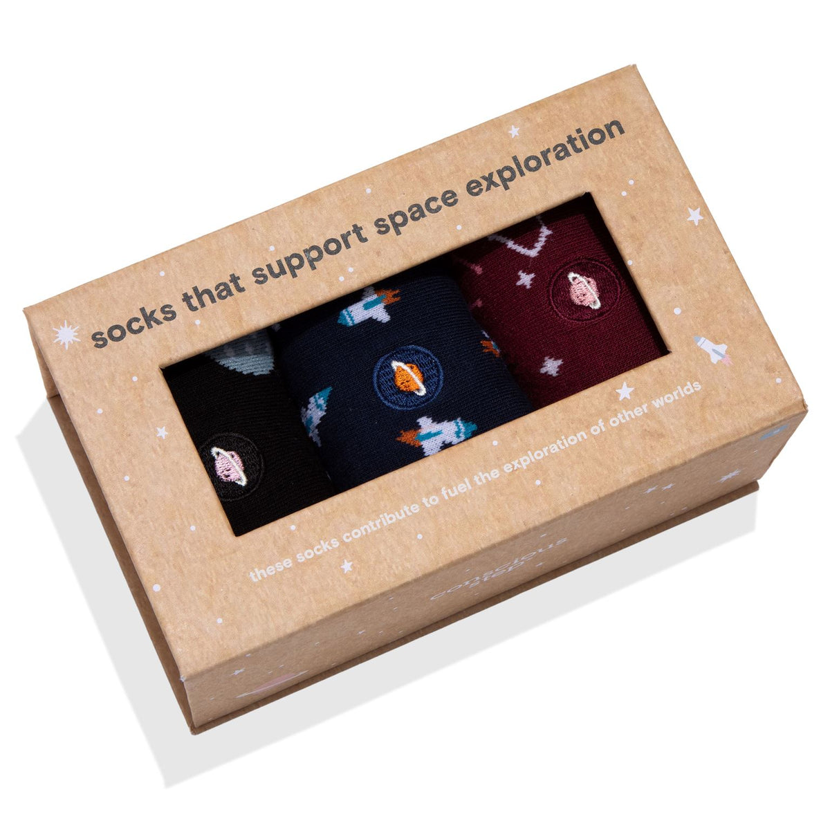 Socks That Support Space Exploration - Conscious Step