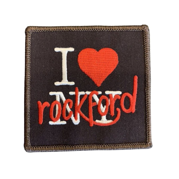 Patches Patch The Studio I Love Rockford 3" 