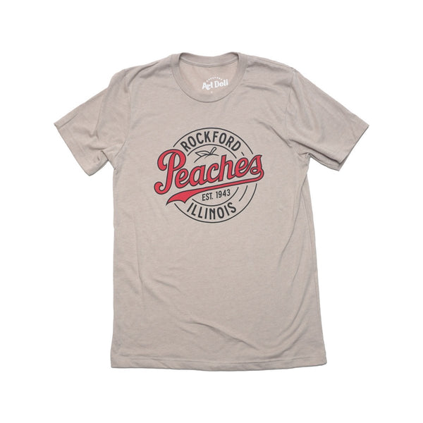 Peaches Logo T-shirt Bella + Canvas