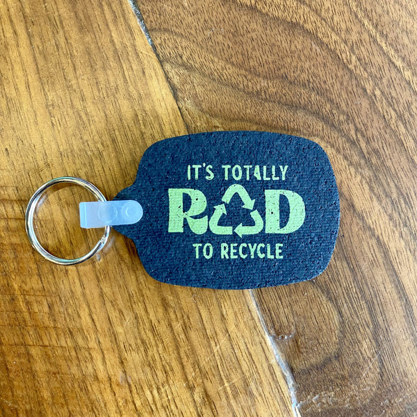Recycled Keychain Rockford Art Deli 