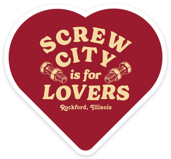 Stickers Sticker Sticker Mule Screw City is for Lovers 