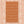An orange rectangular rug with a repeating pattern of white dancing skeletons, centered on a peach background with a matching skeleton border.
