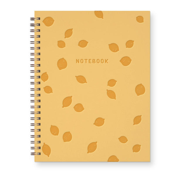Ruff House Print Shop - Lemon Pattern Journal : Lined Notebook