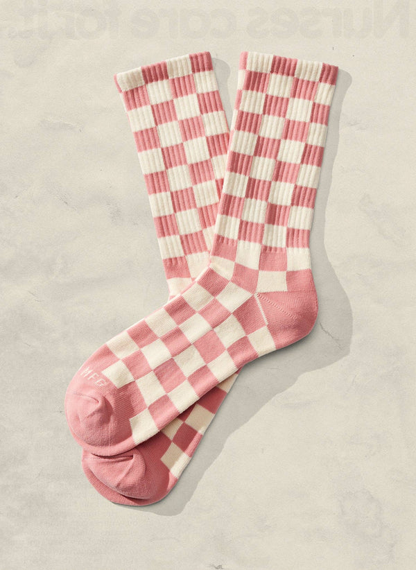 Weld Mfg. - Checkerboard Crew Socks