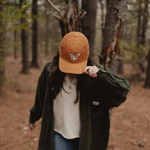 Bird Collective - Barn Owl Corduroy Hat