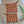 ilikesara | art + goods - Zippered pouch | eyeball - rust orange eye blockprint pencil, supply, makeup bag with waterproof lining