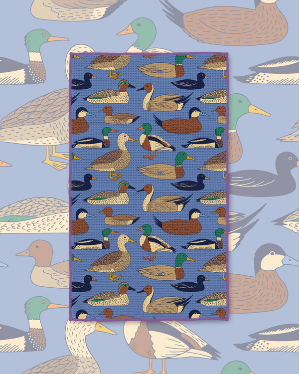 Trek Light - Kitchen Tea Towel Quick Dry | Ducks in a Row