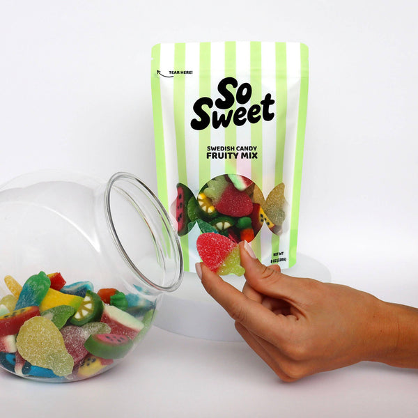 SoSweet LLC - Swedish Candy Fruity Mix (8 oz)