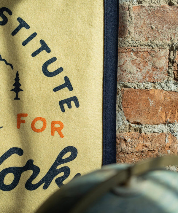 Oxford Pennant - There is No Substitute for Hard Work Camp Flag