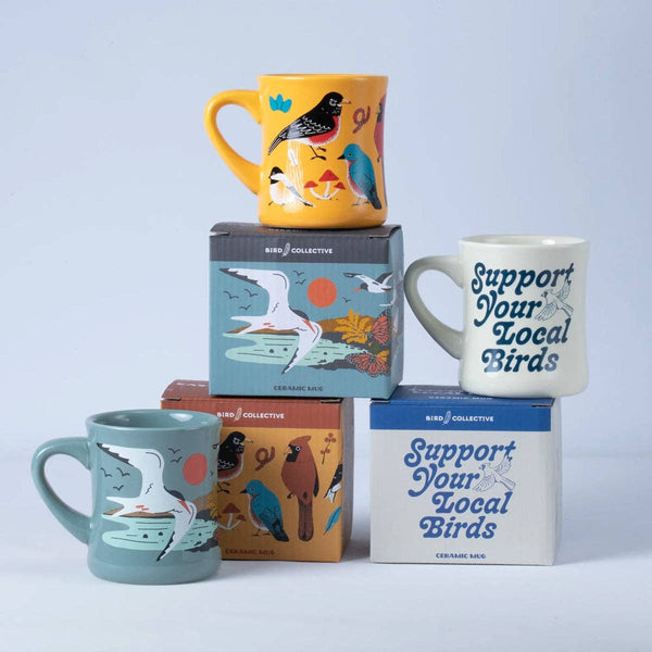 Bird Collective - Support Your Local Birds Ceramic Mug
