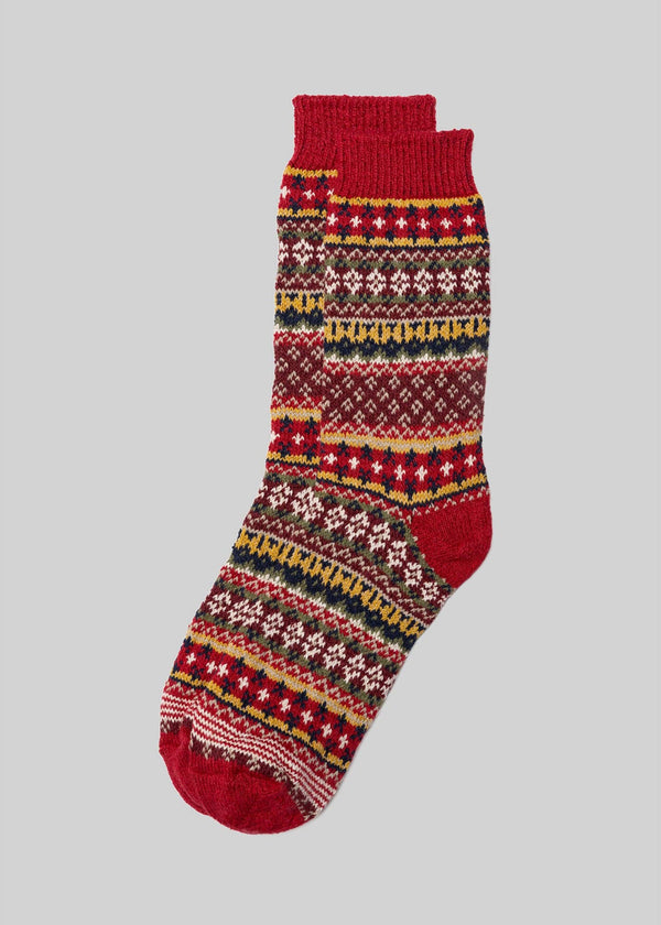 American Trench - Cotton Fair Isle Sock