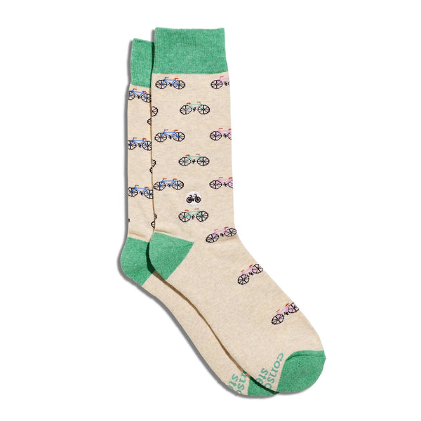 Conscious Step - Socks that Support Youth Sports | Beige Bicycles