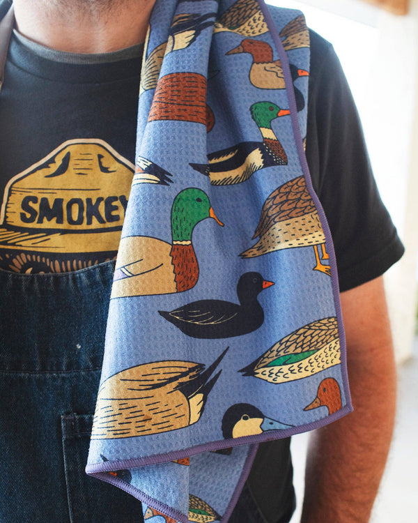 Trek Light - Kitchen Tea Towel Quick Dry | Ducks in a Row