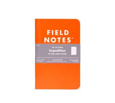 Field Notes - Expedition 3-Packs