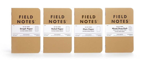 Field Notes - Original Kraft 3-Packs