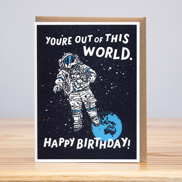 Huckleberry Letterpress - Out of This World (Letterpress)
