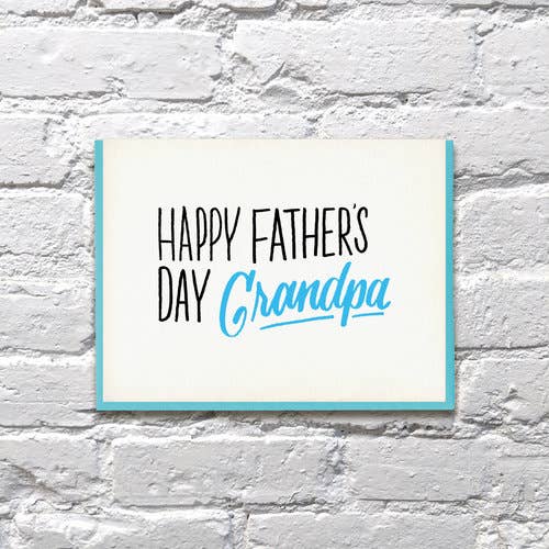 Bench Pressed - Grandpa Father's Day Card