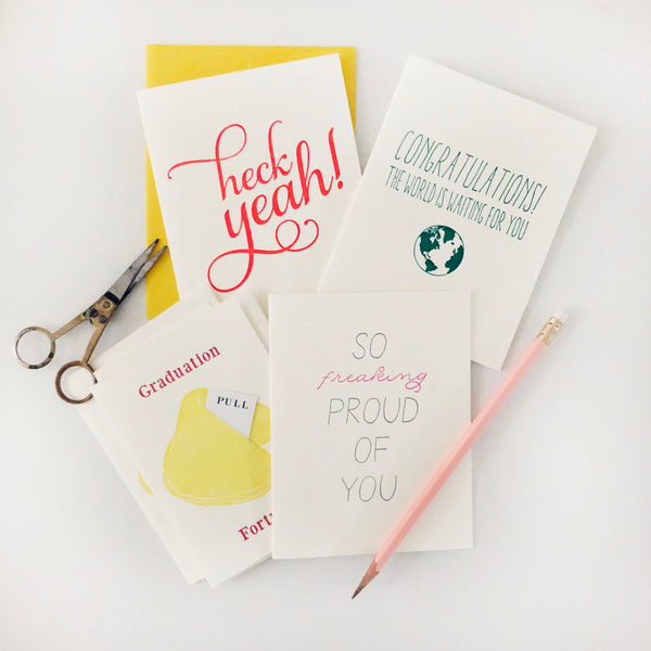 Steel Petal Press - So Proud - Congrats, Sympathy, and Encouragement Card