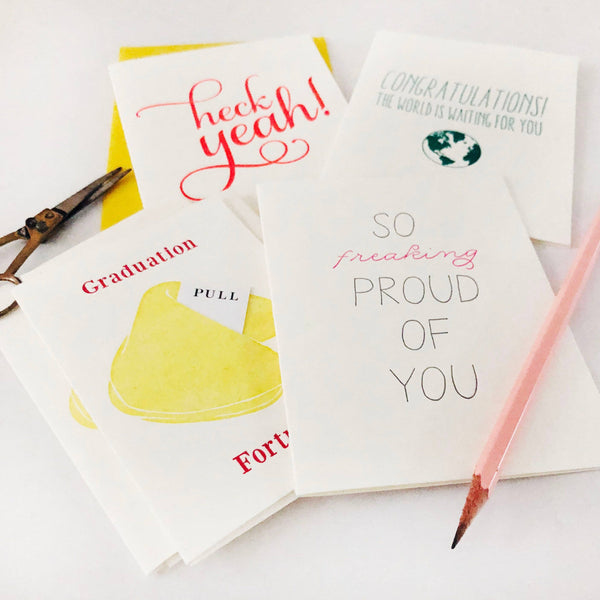 Steel Petal Press - So Proud - Congrats, Sympathy, and Encouragement Card