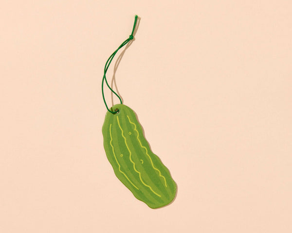 And Here We Are - Air Freshener—Pickle—Cucumber Mint Scent (Food, Trend, Gift)