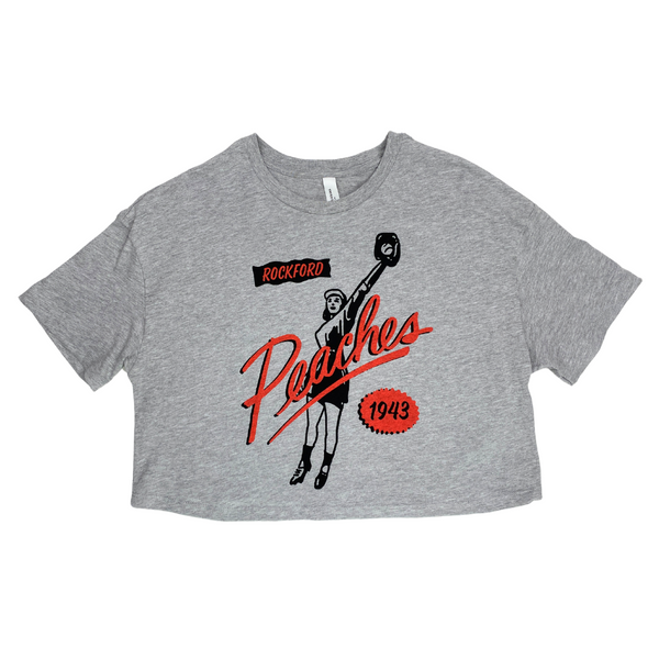 Peaches Catch Women's Crop Tee