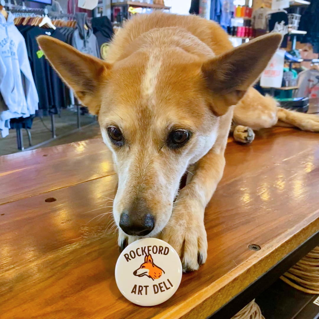 RAD Buttons – Rockford Art Deli