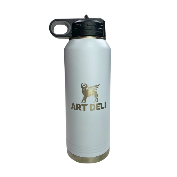 Art Deli 32 oz Water Bottle