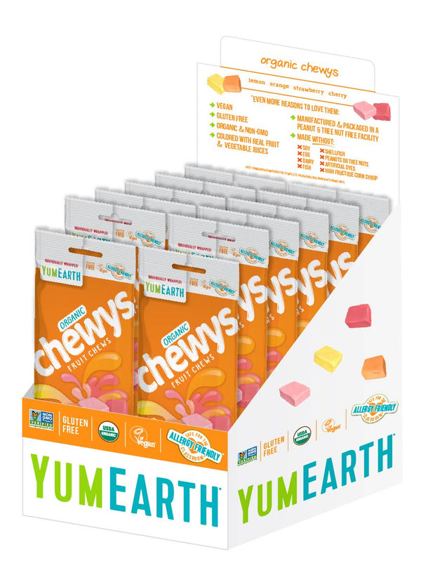 Grandpa Joe's Candy Shop - YumEarth Organic Chewys 2oz, 12ct