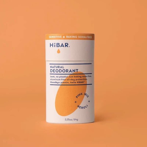 HiBAR - HiBAR Deodorant Sensitive  Pink-Iris+Neroli Baking soda free