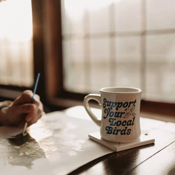 Bird Collective - Support Your Local Birds Ceramic Mug