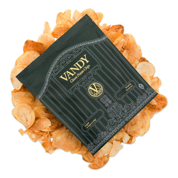 Ancient Crunch - Vandy Crisps, Original, 5oz Bag Case