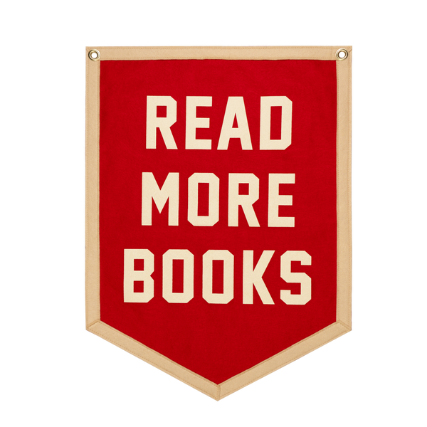 Oxford Pennant - Read More Books Camp Flag
