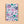 And Here We Are - Letterpress Spiral Notebook — Shell Pattern Vintage 80s 90s