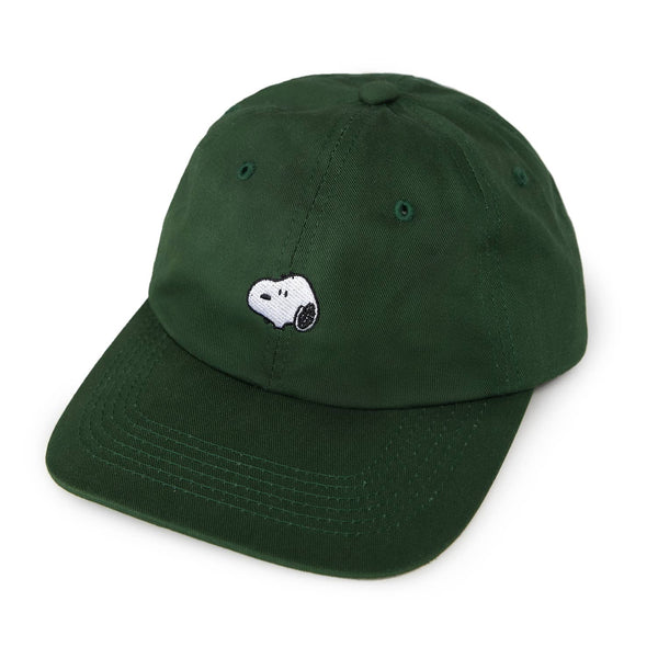Three Potato Four - 3P4 x Peanuts® - Snoopy Embroidered Dad Hat (Forest)