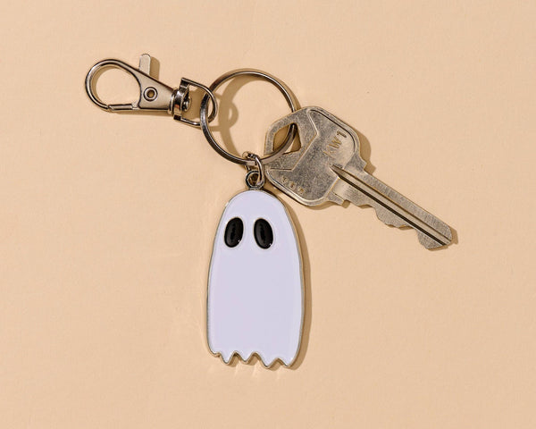 And Here We Are - Enamel Keychain & Bag Charm—Ghost