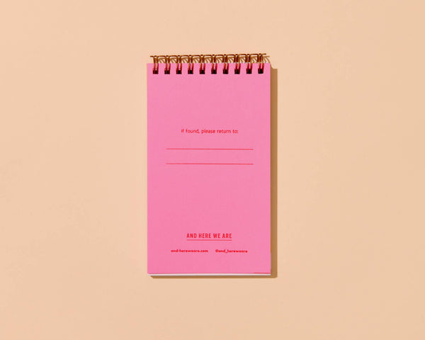 Ghost Pocket-size Spiral Notebook