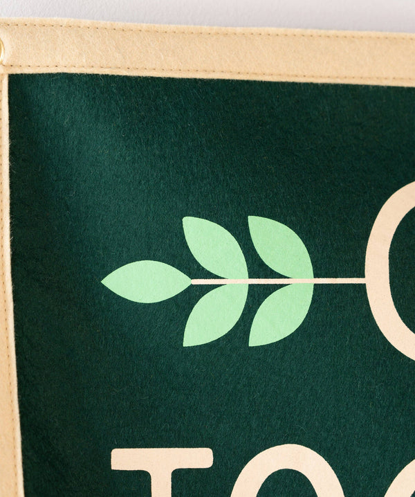Oxford Pennant - Grow Together Not Apart Camp Flag
