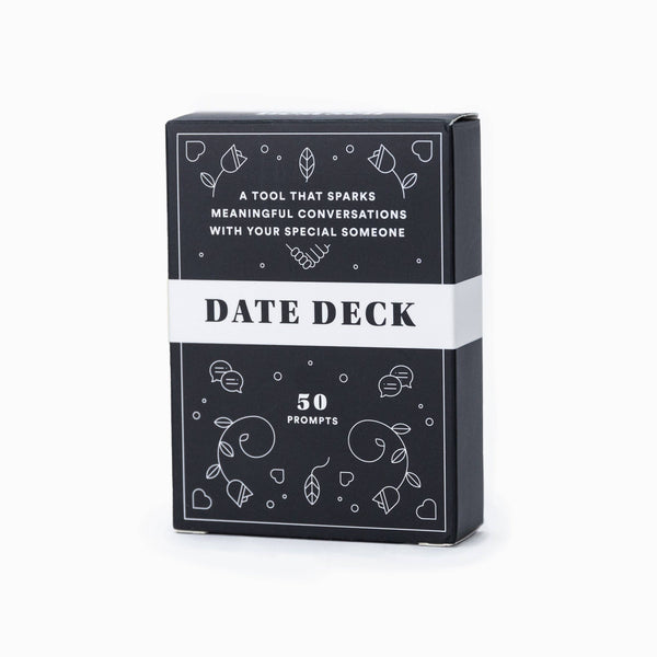 Best Self Co. - Date Deck - Date Night Card Game with 50 Prompts for Couples