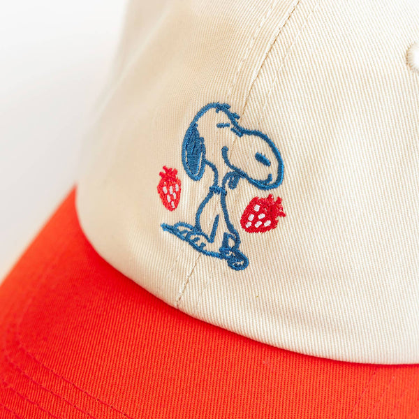 Three Potato Four - 3P4 x Peanuts® - Snoopy Strawberry Dad Hat
