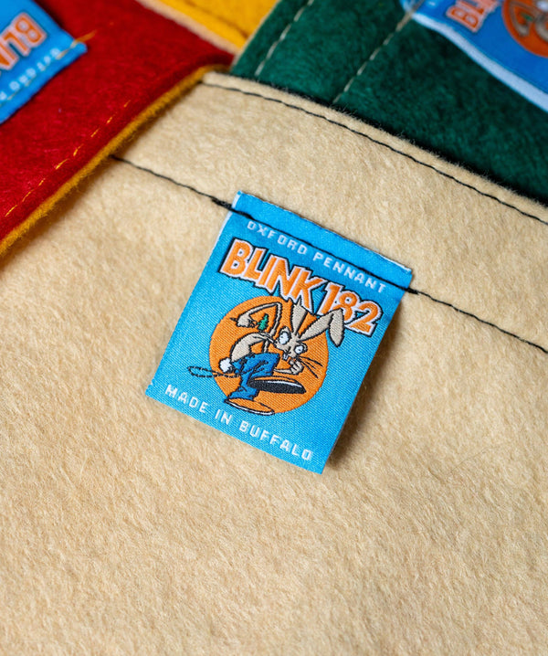 Oxford Pennant - On And On Reckless Abandon Camp Flag • blink-182 x Oxford Pennant
