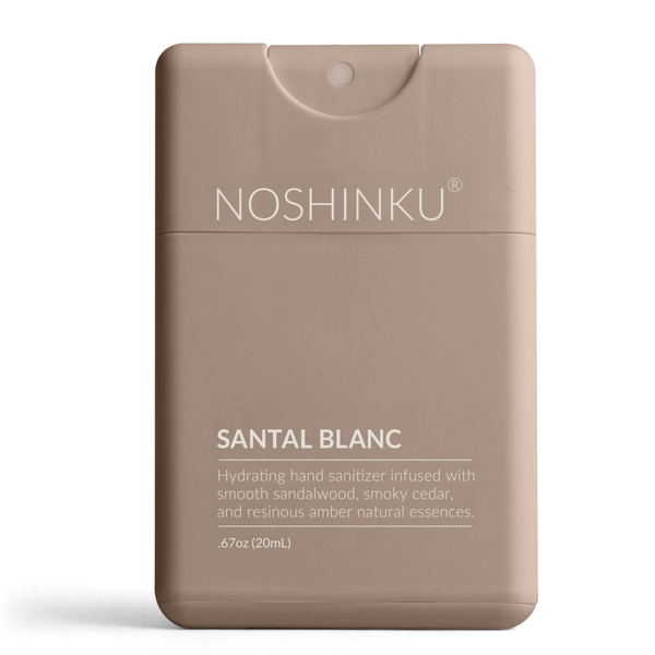 Noshinku - Refillable Santal Blanc Hydrating Pocket Hand Sanitizer