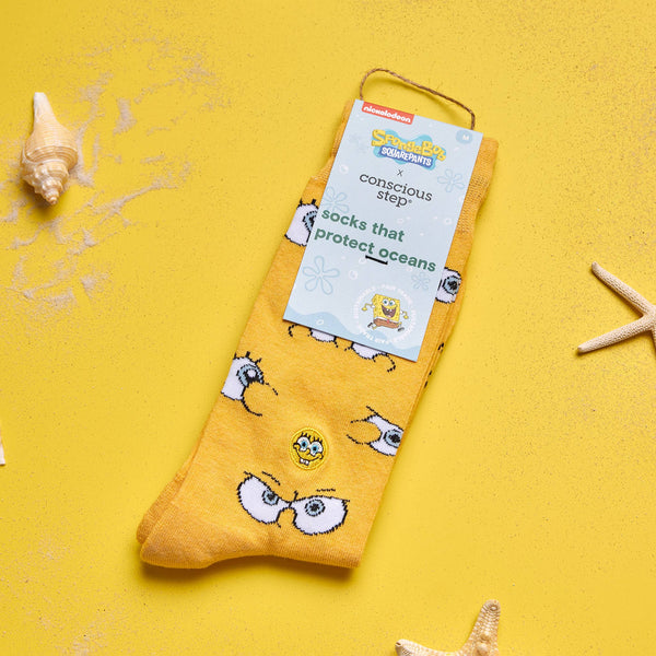 Conscious Step - SpongeBob Socks that Protect Oceans